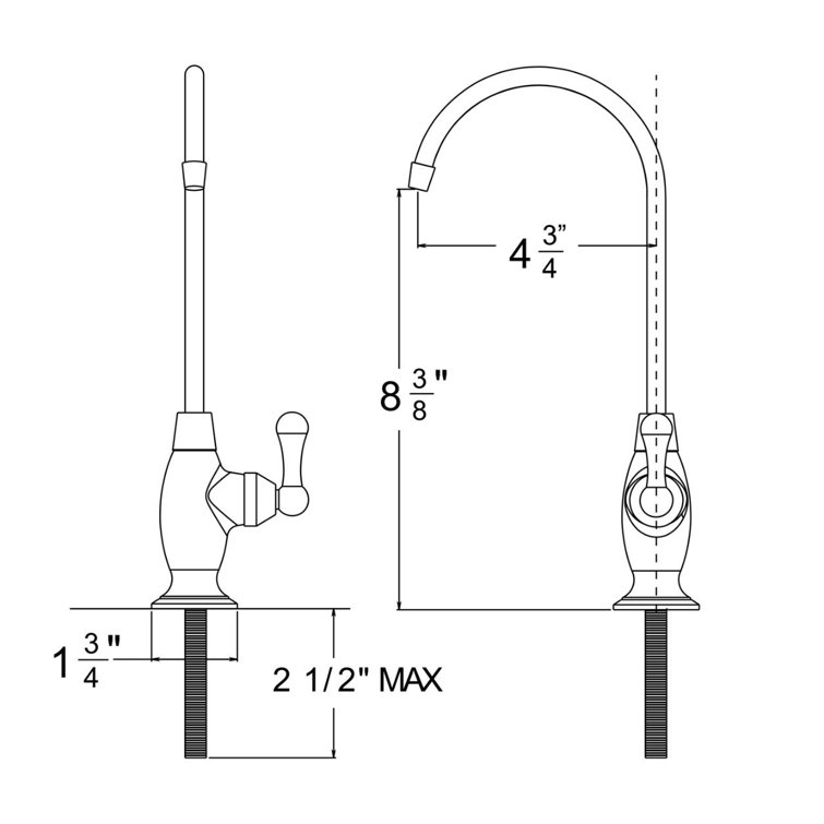 HuntingtonBrass Huntington Brass Kitchen Faucet & Reviews Wayfair Canada